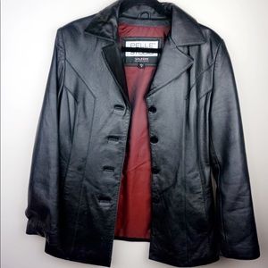 90s Vintage Leather Jacket